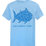 Southern Tide Pineapple Parade Short Sleeve Tee- Ocean Channel