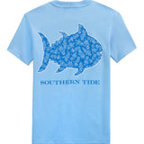 Southern Tide Pineapple Parade Short Sleeve Tee- Ocean Channel