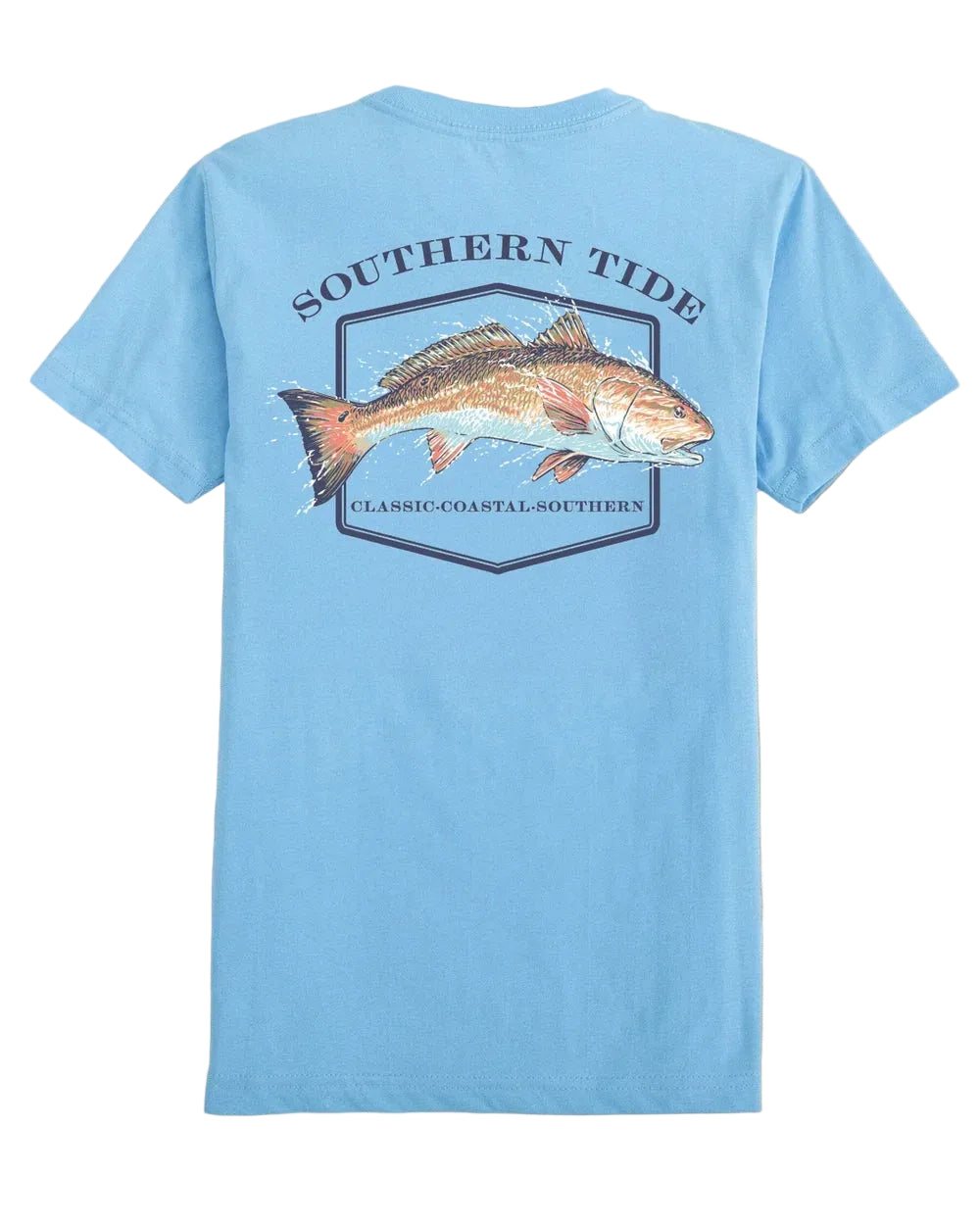 Southern Tide Redfish Short Sleeve T-Shirt- Ocean Channel
