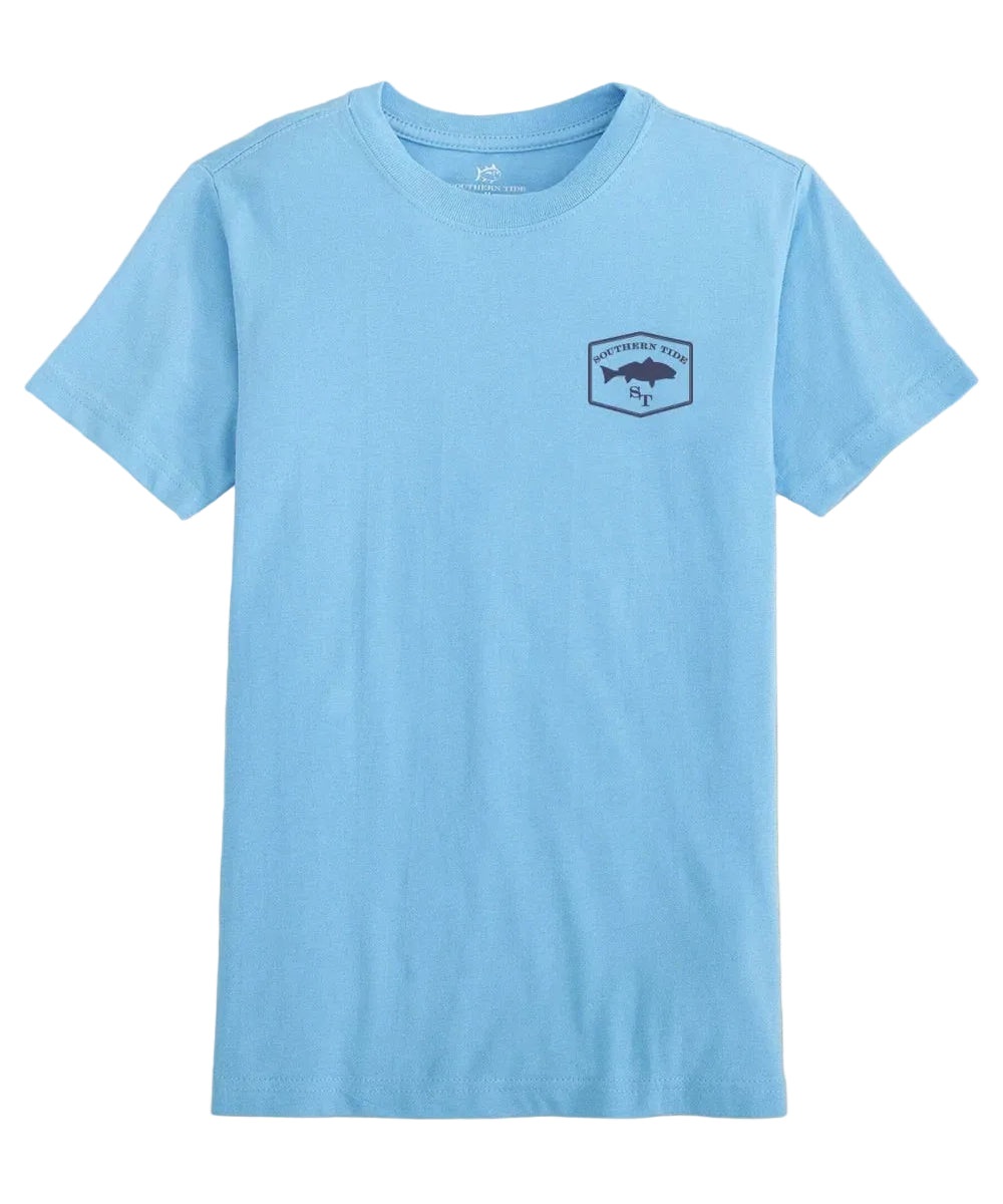 Southern Tide Redfish Short Sleeve T-Shirt- Ocean Channel