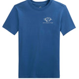 Kids Skipjack Fill Tackle Tangle Short Sleeve T-Shirt- Nautical Blue