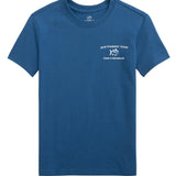 Skipjack Food and Beverage Short Sleeve Tee- Nautical Blue