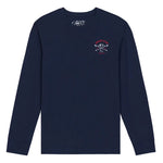 GOAT USA Snow Club T-Shirt- Navy Blazer
