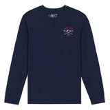 GOAT USA Snow Club T-Shirt- Navy Blazer