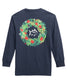 Southern Tide Long Sleeve Holiday Wreath Tee