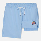 GOAT USA Striped Bathing Suit - Carolina Blue