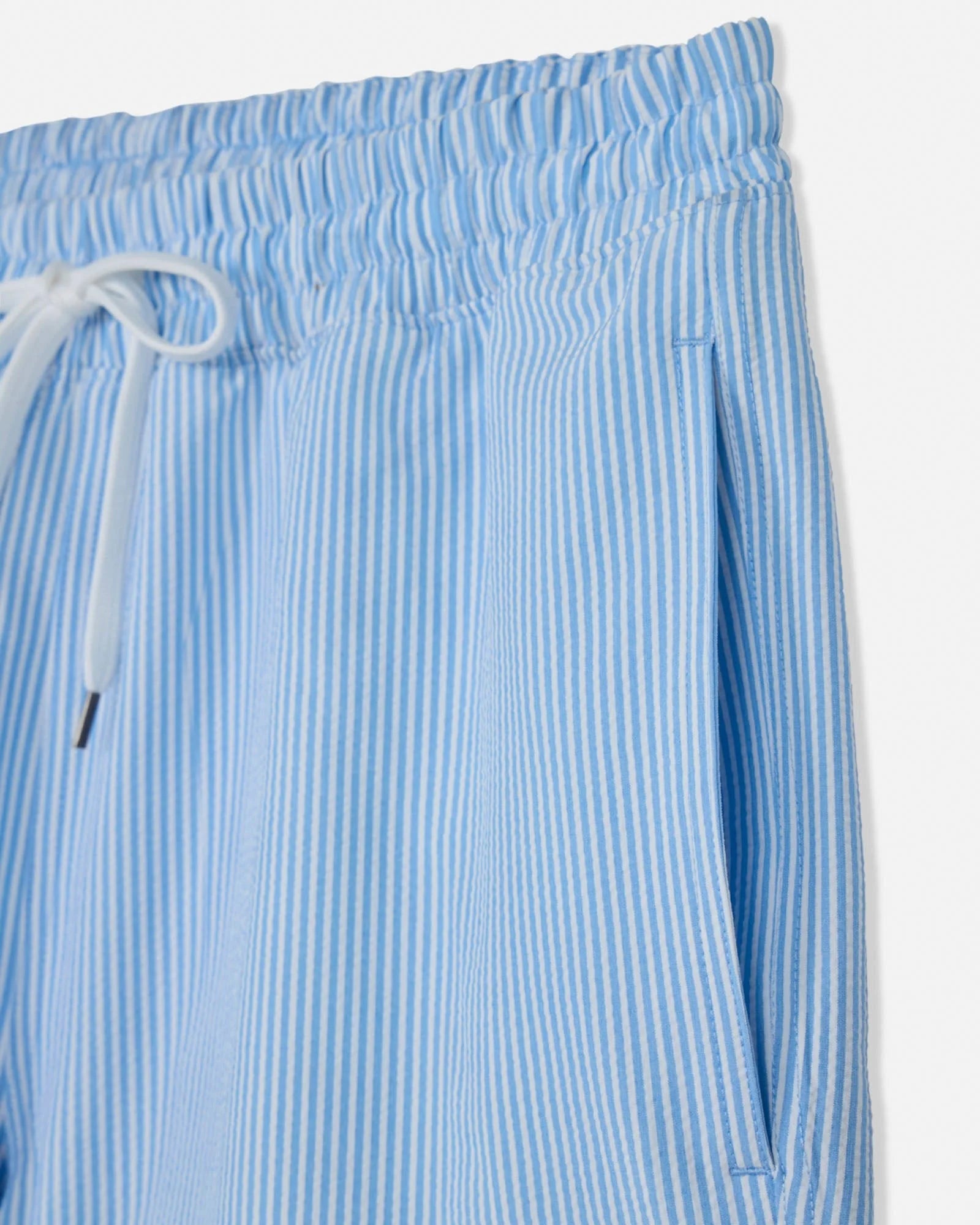 GOAT USA Striped Bathing Suit - Carolina Blue