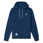 GOAT USA Thumbs Up Snowman Hooded Sweatshirt- Moonlit Ocean