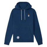 GOAT USA Thumbs Up Snowman Hooded Sweatshirt- Moonlit Ocean