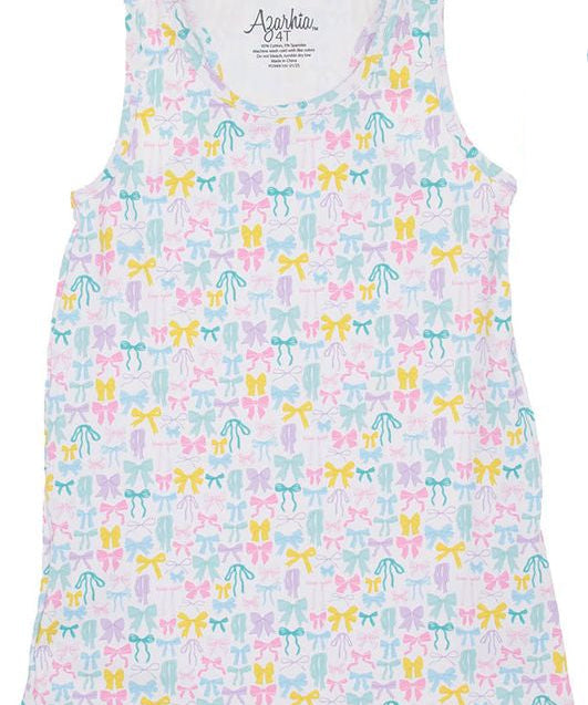Azarhia Pastel Bows Izzy Tennis Dress
