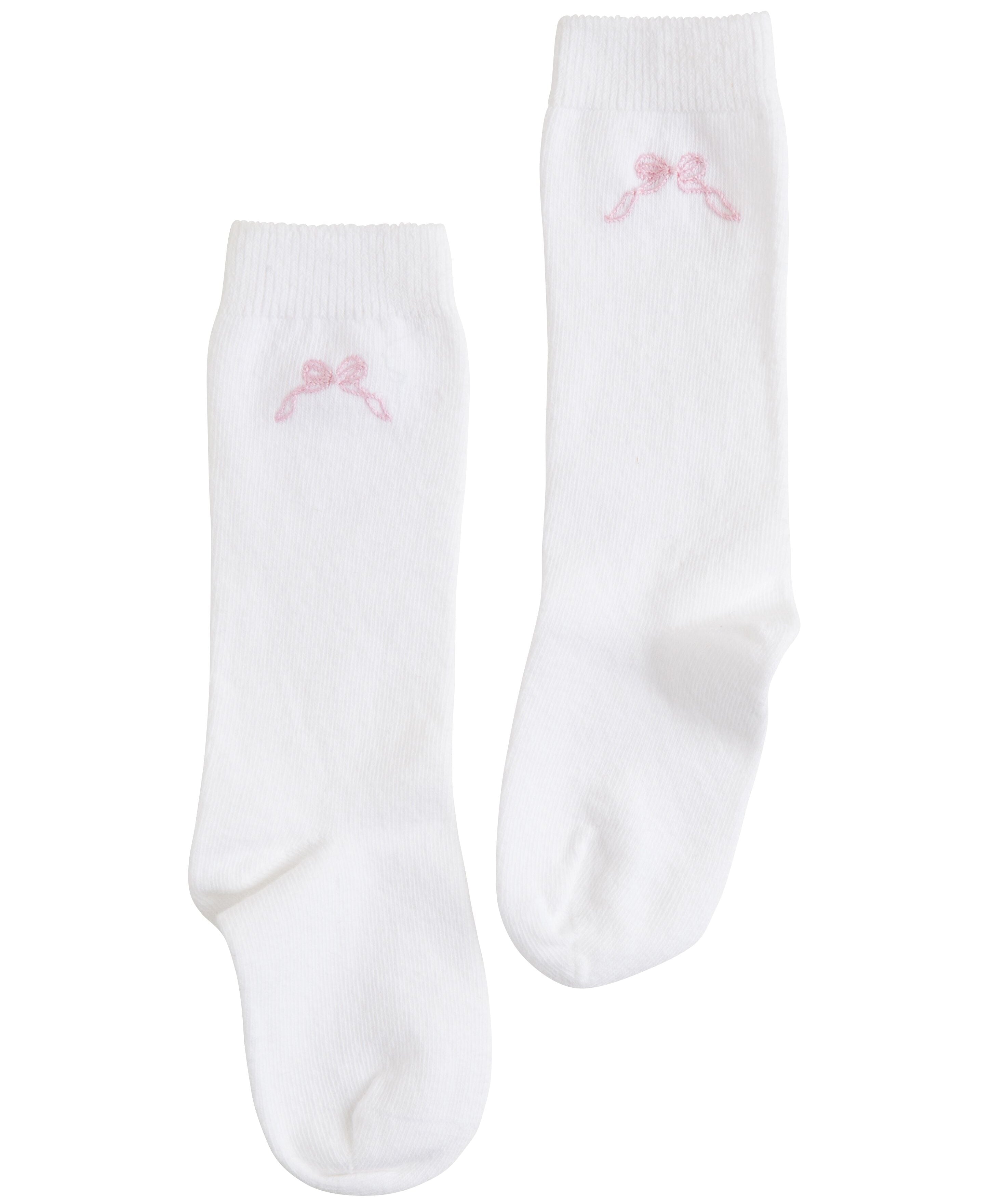 Little English Pink Bow Knee High Kids Socks Jojo Mommy Dallas Children's Clothing Shop and Online boutique