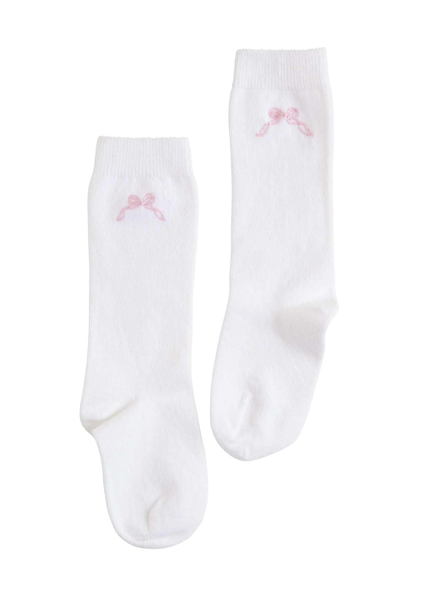 Little English Pink Bow Knee High Kids Socks Jojo Mommy Dallas Children's Clothing Shop and Online boutique
