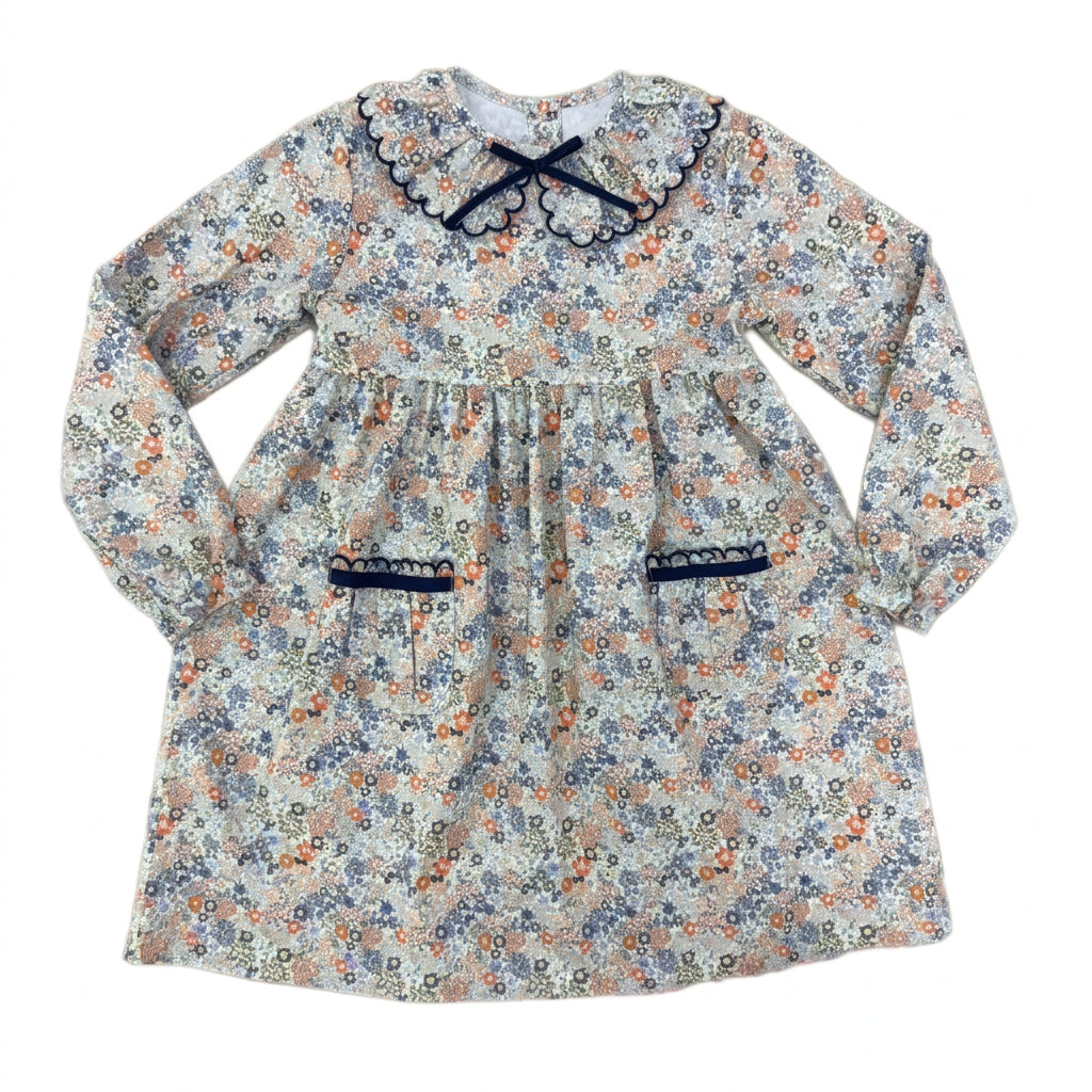 Love George Navy Floral Dress