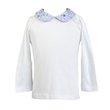 The Proper Peony Iris Garden Collar Shirt