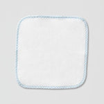 Weezie Baby Washcloth- Light Blue Gingham (Pair)