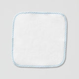 Weezie Baby Washcloth- Light Blue Gingham (Pair)