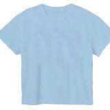 Azarhia Boxy T- Light Blue