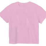 Azarhia Boxy Tee- Light Pink