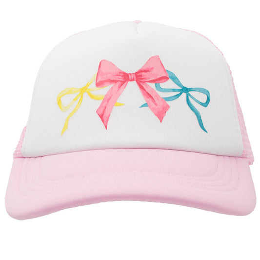 Bright Bows Pink Trucker Hat