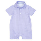 Lila and Hayes Austin Boys' Performance Shortall - Rambler Purple