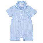 Lila and Hayes Austin Boys' Performance Shortall - Rambler Blue