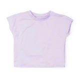 Lila and Hayes Sloane Girls' Short Sleeve Performance Top- Lavender