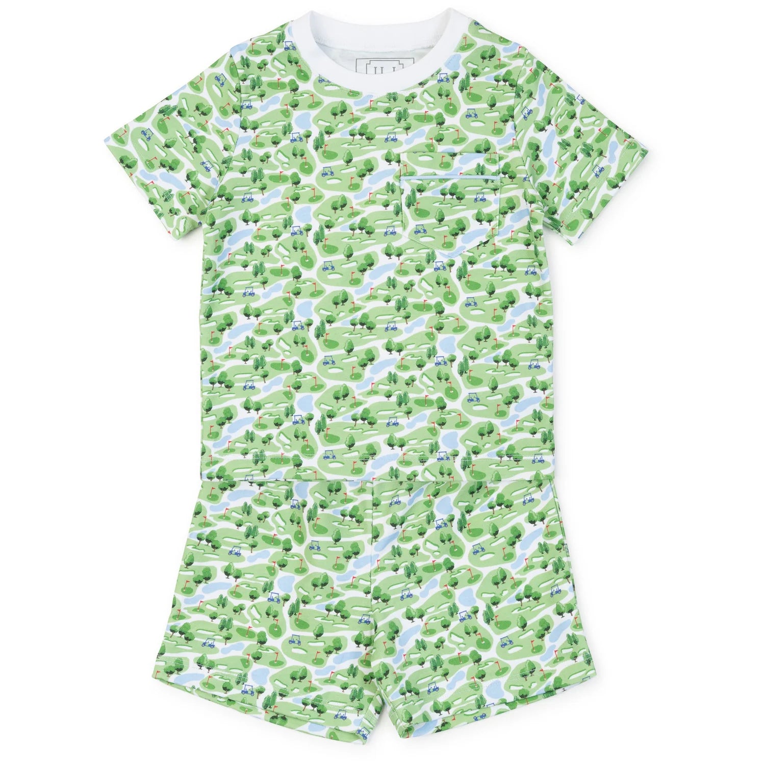 Lila and Hayes Charles Boys' Short Set - Par for the Course