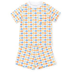 Lila and Hayes Charles Boys' Short Set - Preppy Pumpkins