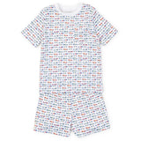Lila and Hayes Charles Boys' Short Set - Grand Prix