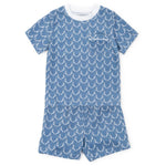 Lila and Hayes Charles Boys' Short Set - Rustic Antlers