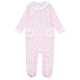 Lila and Hayes Lucy Girls' Romper- Ballet and Bows