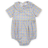 Palmer Boys' Bubble - Harvest Gingham