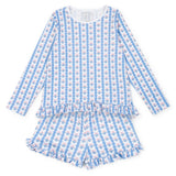 Rorie Girls' Short Set - Harvest Ribbon Floral