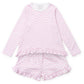 Rorie Girls' Short Set- Pretty Pink Bows