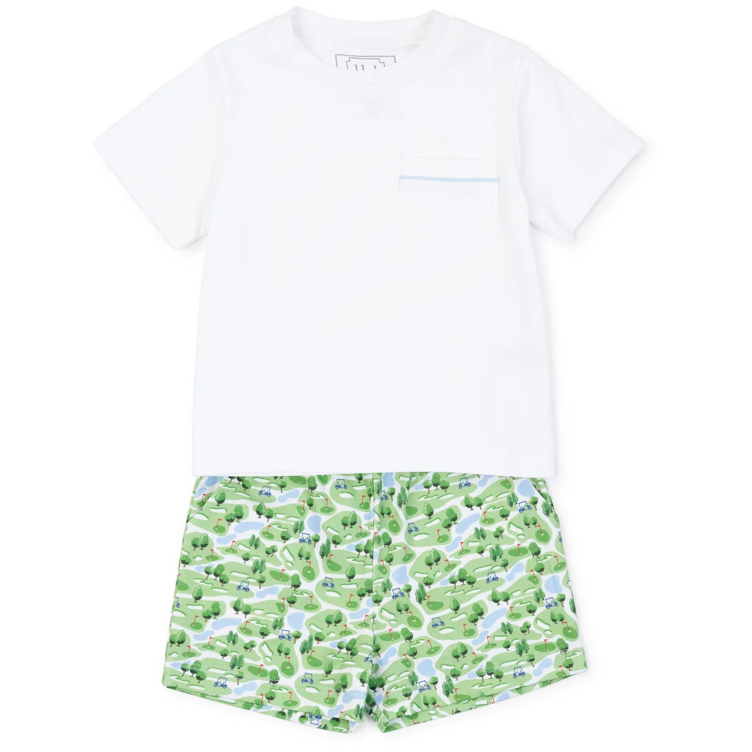 Lila and Hayes Walker Boys' Short Set - Par for the Course