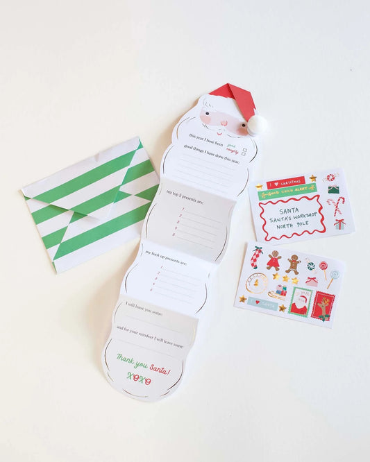 Letter To Santa Wishlist Kit