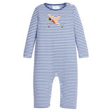 Little English Applique Romper - Flying Mallard