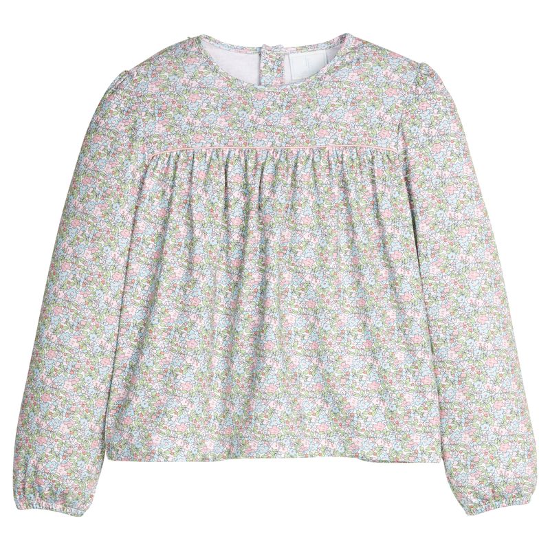 Little English Emma Top- Fondren Floral