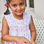 Little English Simply Smocked Dress- Meriwether Floral