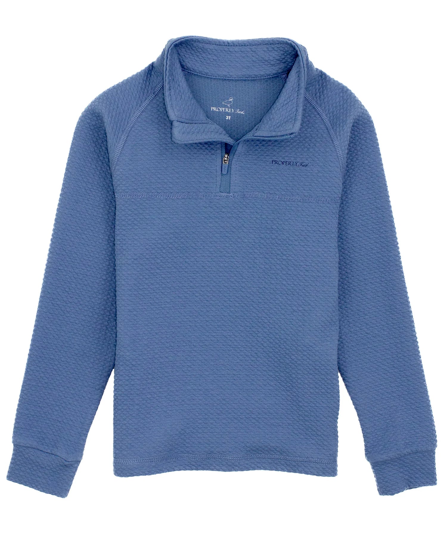 Properly Tied Boys Palmetto Pullover - Denim Blue
