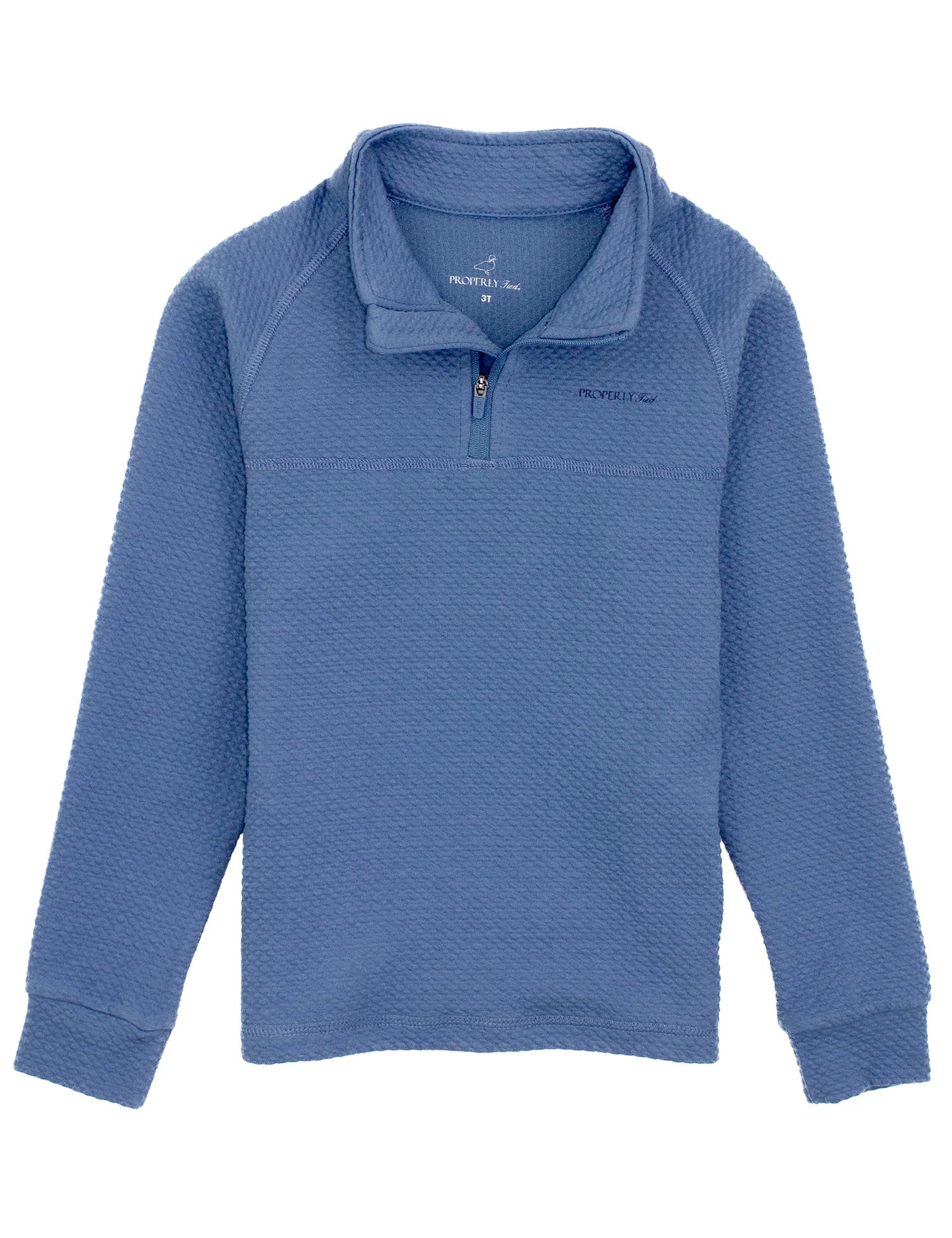 Properly Tied Boys Palmetto Pullover - Denim Blue