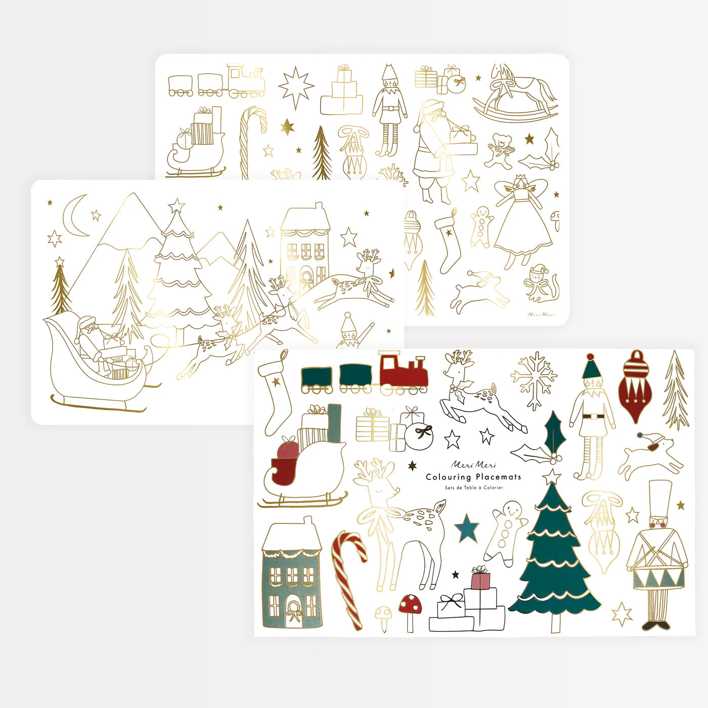 Christmas Coloring Placemats