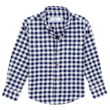 Properly Tied Boys Woodland Sportshirt - Navy Pier