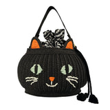 Meri Meri Trick Or Treat Cat Basket Bag
