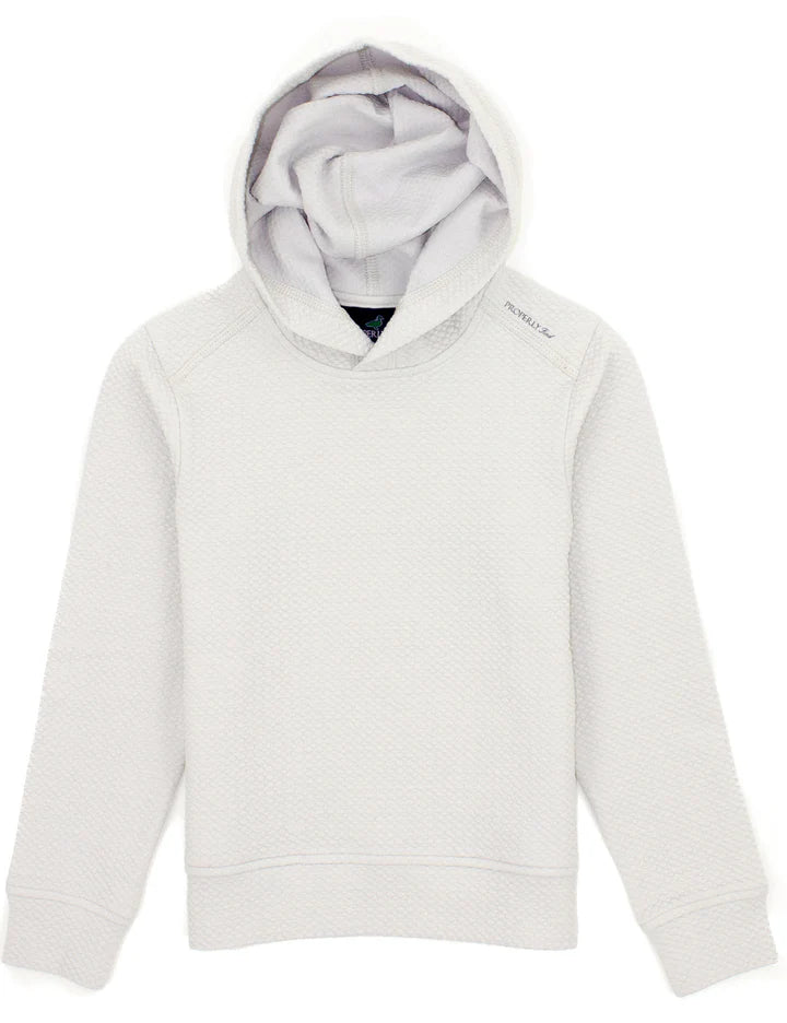 Properly Tied Boys Palmetto Hoodie - Ice Gray