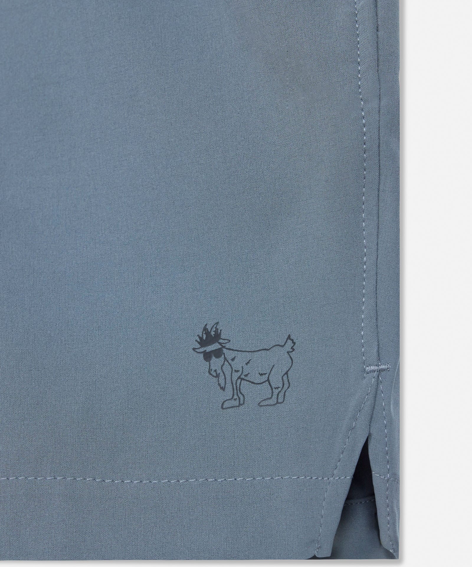 Outline Athletic Shorts - Gray