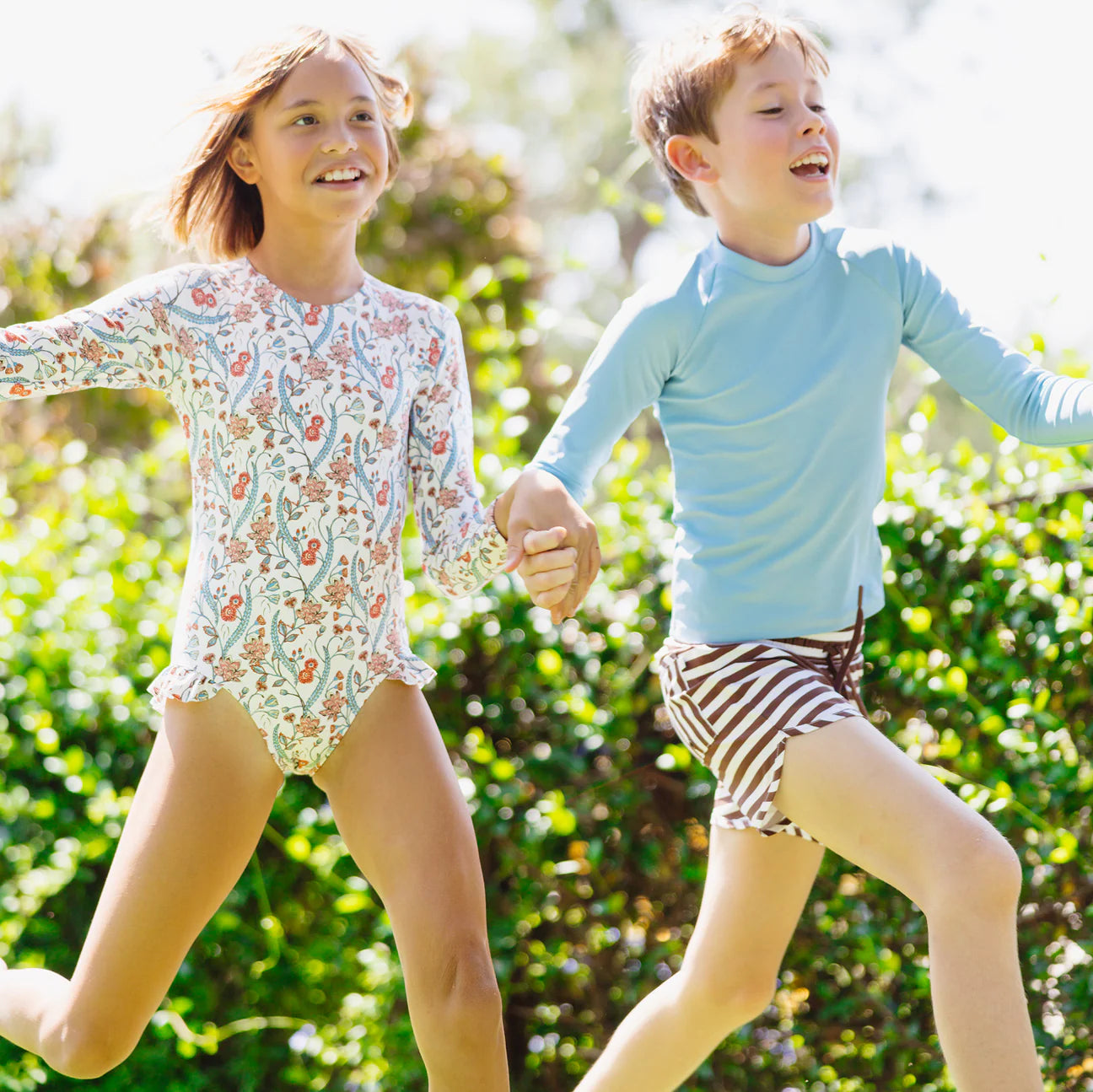 Minnow Mercado Bloom Rashguard One Piece