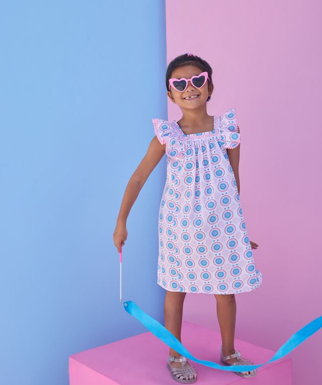 Victoria Dress- Jaipur Pop