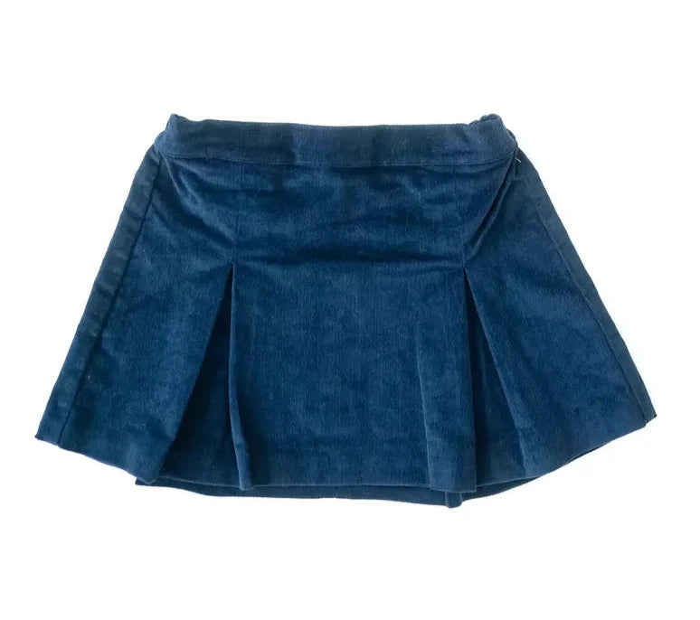 Ruth and Ralph Olivia Navy Corduroy Skirt