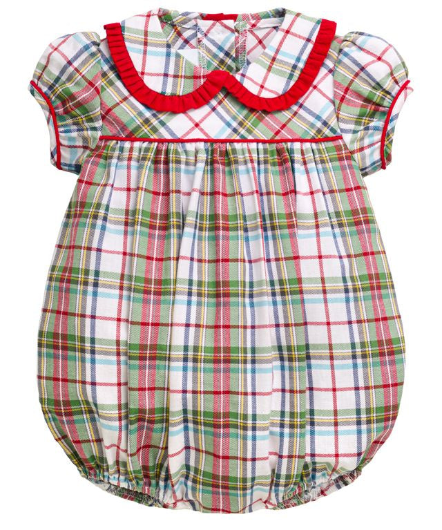 Little English Eleanor Bubble- Douglas Plaid